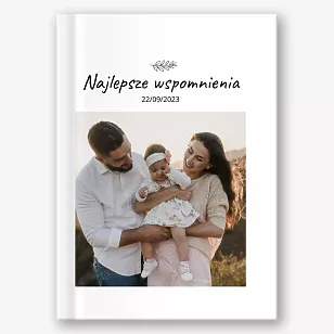 Szablon fotoksiążki rodzinnej