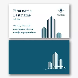 Realtor's business card template