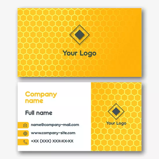 Beekeeper's business card template