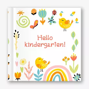 Children's photo book template