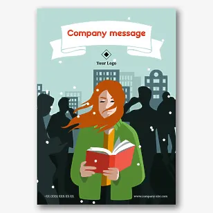 Book Club Poster Template