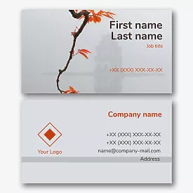 Realtor's business card template