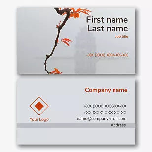 Realtor's business card template
