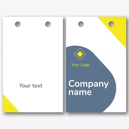 Abstract Paper Bag Template