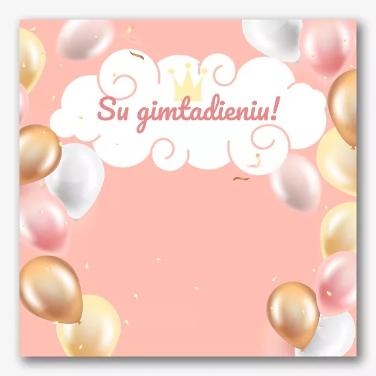 Gimtadienio Reklamjuostės Šablonas