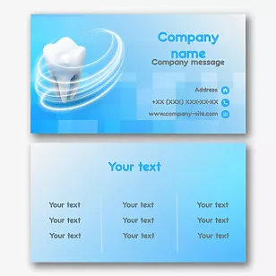 Dental Business Card Template