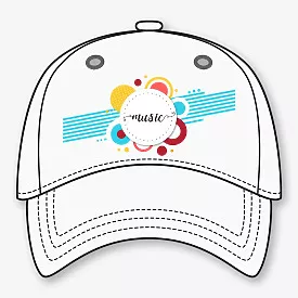 Printed Baseball Cap Template