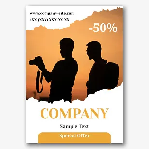 Travel Agency poster Template