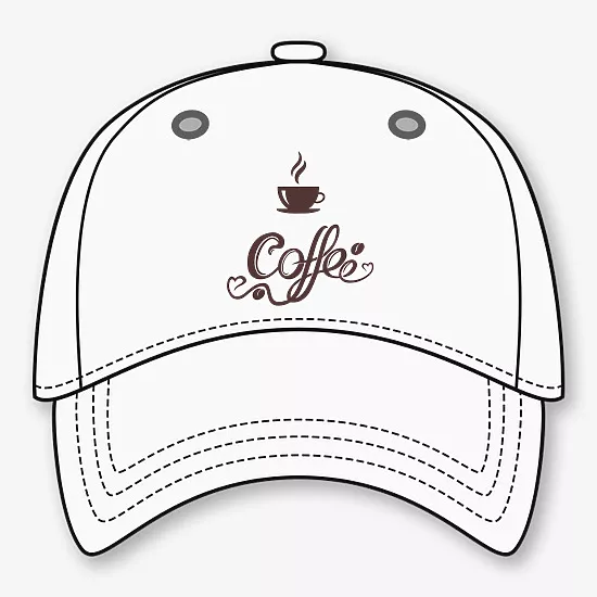 Beisbolo kepuraitės raštas su raštu