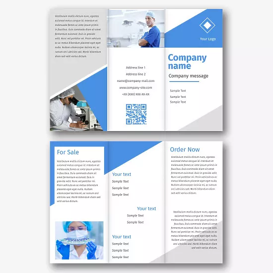 Medical Laboratory Booklet Template