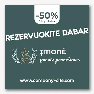 Juvelyrikos parduotuvės reklamjuostės šablonas