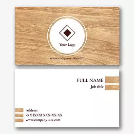 Carpenter's business card template