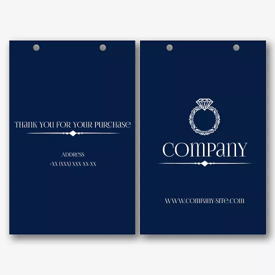 Jewelry Store Package Template