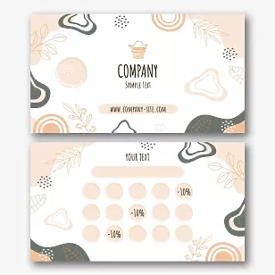 Discount Spa Business Card Template 