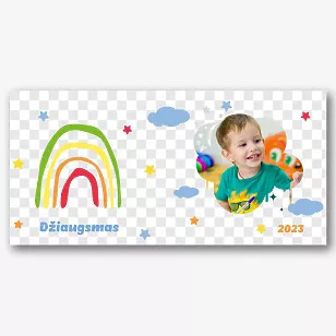 Šablonas su vaikais spausdinimui ant puodelių