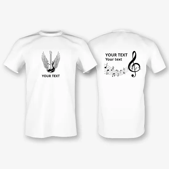 Musician's T-shirt Template