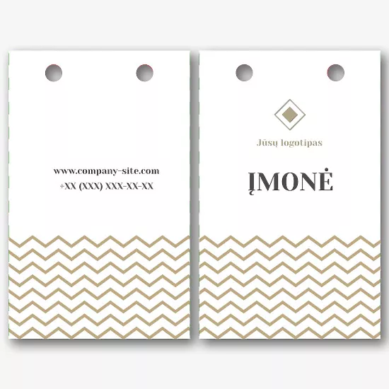 Abstraktus Firminio Paketo Šablonas