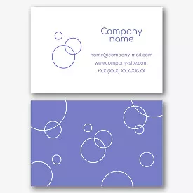 Laundry Business Card Template