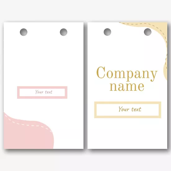 Abstract eco package template
