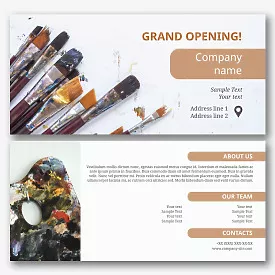 Art School Flyer Template