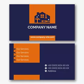 The master's business card template 