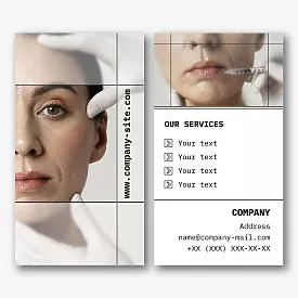 Beauty Studio business card template