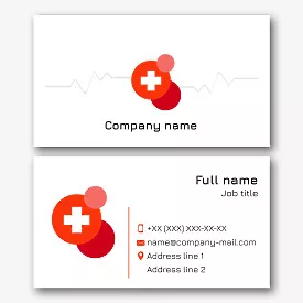 Ambulance Business Card Template