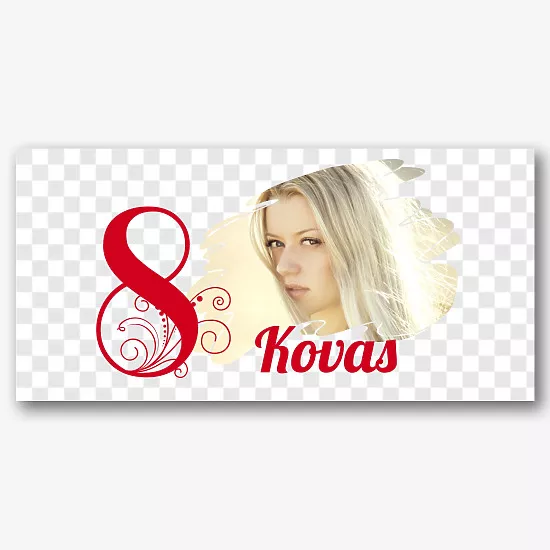 Šablonas nuo kovo 8 d. spausdinimui ant puodelių