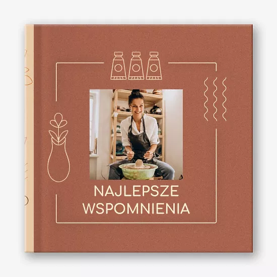 Szablon fotoksiążki najlepsze wspomnienia