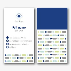 Pharmacist's business card template