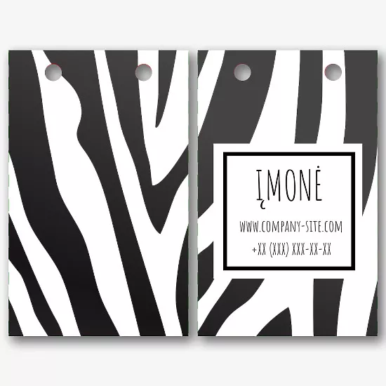 Abstraktus ekologinio Paketo šablonas