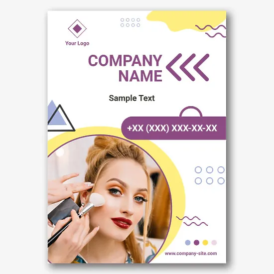 Beauty salon poster Template