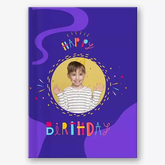 Birthday Photo Book Template