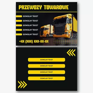 Wzór ulotki transportowej