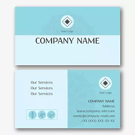 Yoga Studio Business Card Template