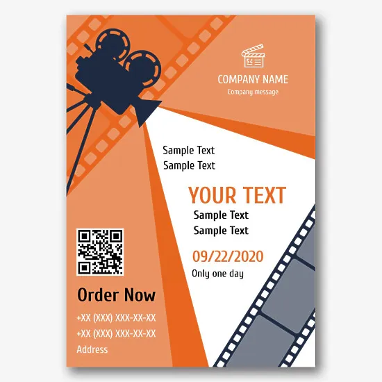 Movie Poster template