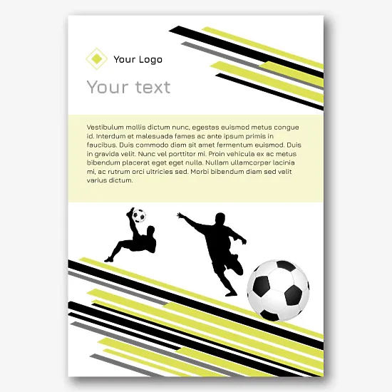 Football Club poster Template