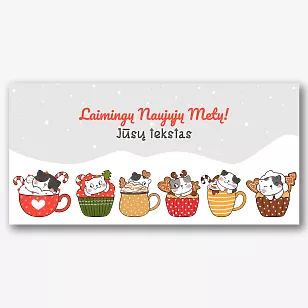 Šablonas su antspaudais spausdinimui ant puodelių