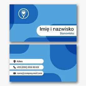 Szablon wizytówki lekarza kardiologa