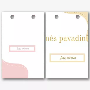 Abstraktus ekologinio Paketo šablonas