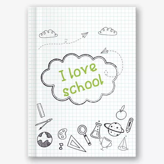 School Photo Book Template