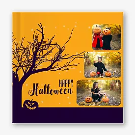 Szablon fotoksiążki Halloween 