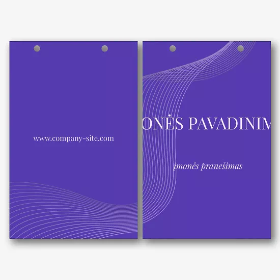 Įmonės Paketo Šablonas