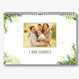 Our family calendar template