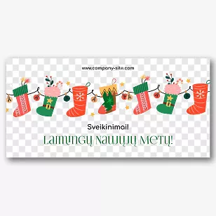 Naujųjų metų šablonas spausdinimui ant puodelių