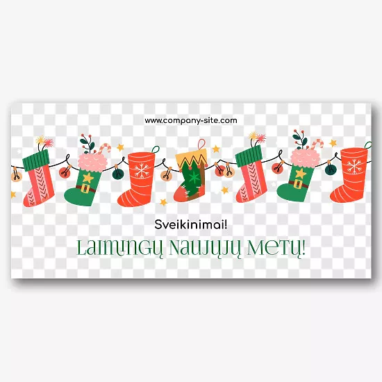 Naujųjų metų šablonas spausdinimui ant puodelių