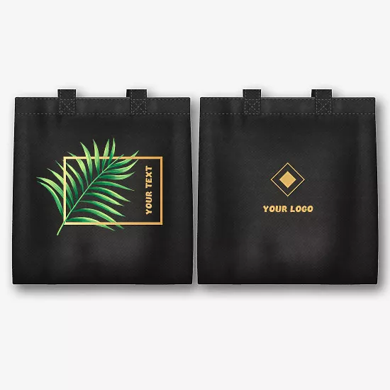 Eco-bag template with logo