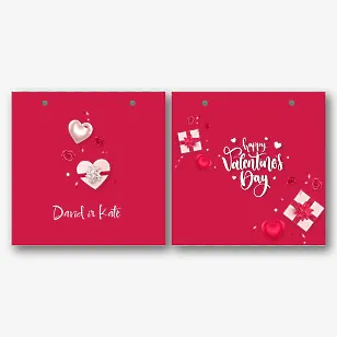 Popierinio maišelio šablonas vasario 14 d