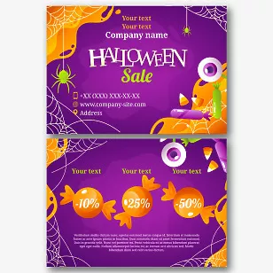 Halloween Holiday Flyer Template