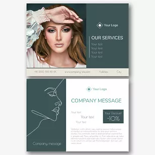 Beauty Salon Flyer Template